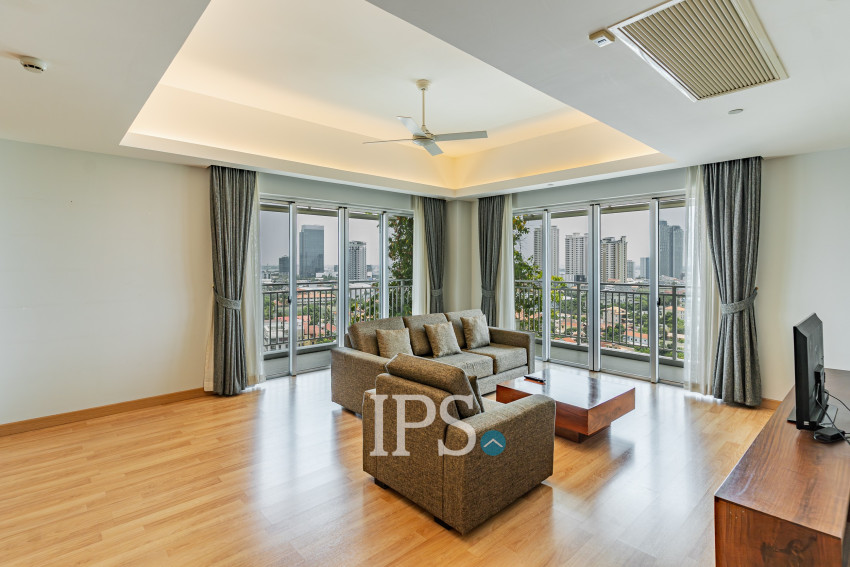 3 Bedroom Serviced Apartment For Rent - Chroy Changvar, Phnom Penh