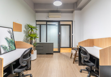 5 Chairs Office Space For Rent - BKK2, Phnom Penh thumbnail