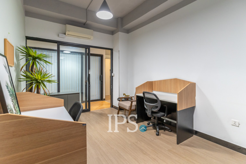 5 Chairs Office Space For Rent - BKK2, Phnom Penh