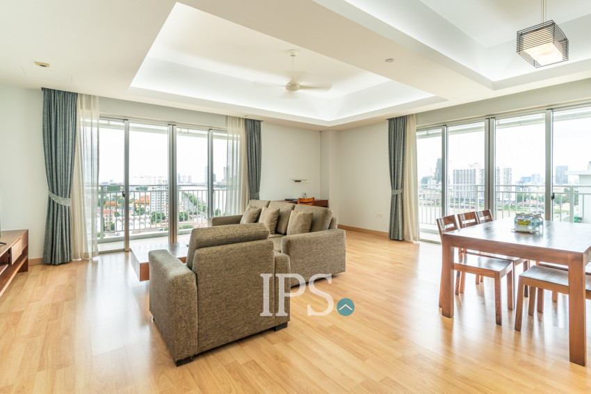 3 Bedroom Serviced Apartment for Rent - Chroy Changvar, Phnom Penh