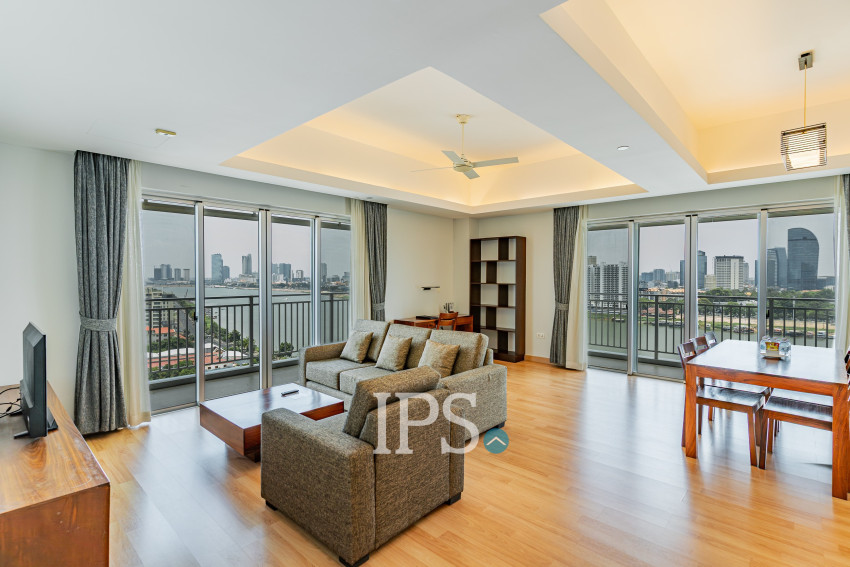 3 Bedroom Serviced Apartment For Rent - Chroy Changvar, Phnom Penh