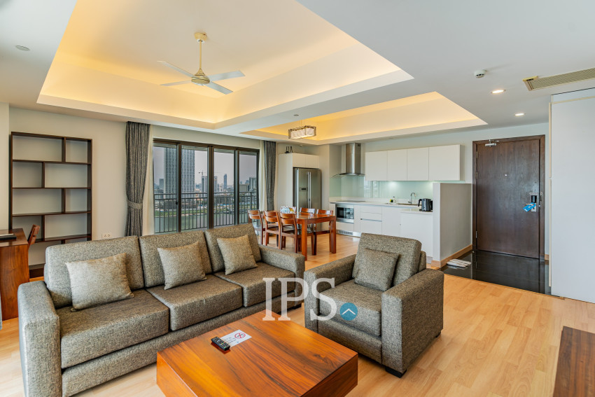3 Bedroom Serviced Apartment For Rent - Chroy Changvar, Phnom Penh