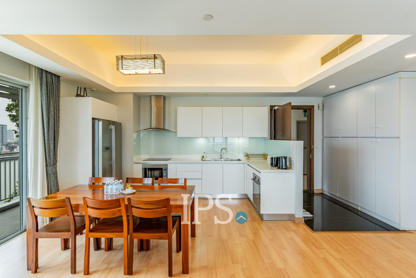 3 Bedroom Serviced Apartment For Rent - Chroy Changvar, Phnom Penh