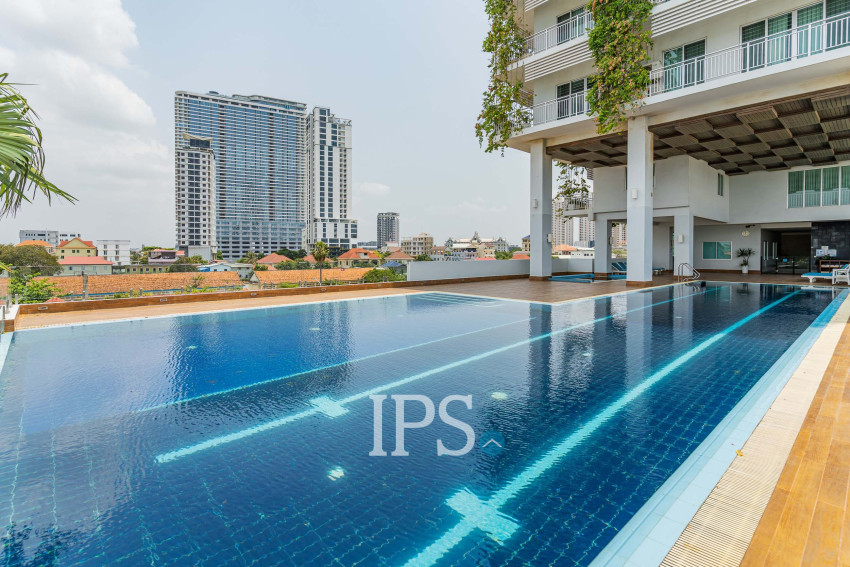 4 Bedroom Serviced Apartment For Rent - Chroy Changvar, Phnom Penh