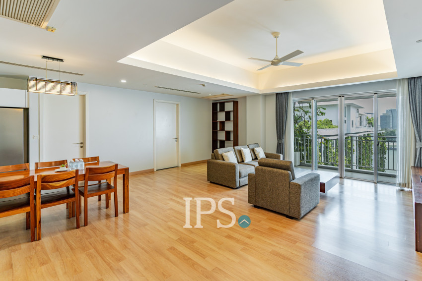 3 Bedroom Serviced Apartment For Rent - Chroy Changvar, Phnom Penh