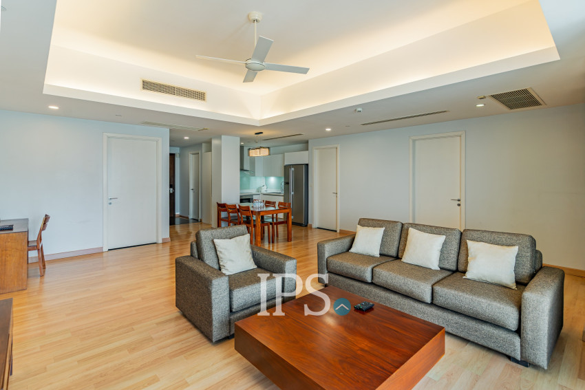 3 Bedroom Serviced Apartment For Rent - Chroy Changvar, Phnom Penh
