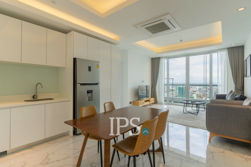 2 Bedroom Condo For Rent - J Tower 2, BKK1, Phnom Penh