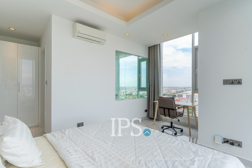 2 Bedroom Condo For Rent - J Tower 2, BKK1, Phnom Penh