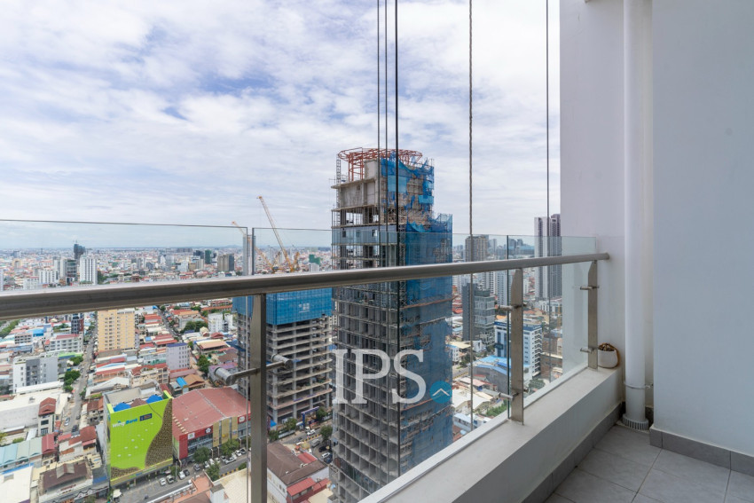 2 Bedroom Condo For Rent - J Tower 2, BKK1, Phnom Penh