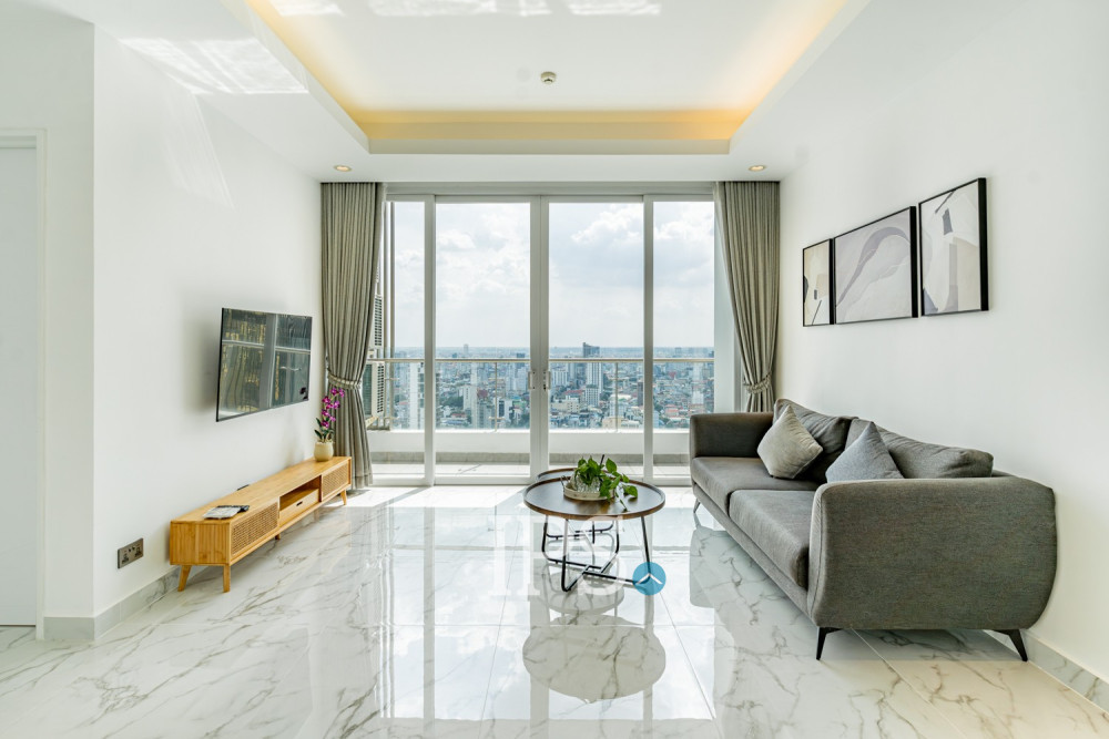 2 Bedroom Condo For Rent - J Tower 2, BKK1, Phnom Penh - Image 3
