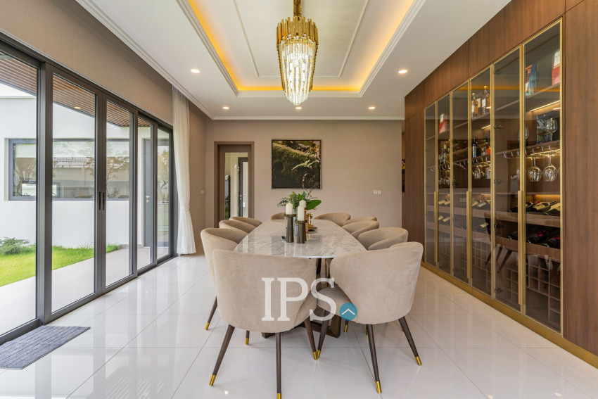 5 Bedroom Luxury Villa For Sale - Borey Chankiri, Preaek Kampues, Phnnom Penh