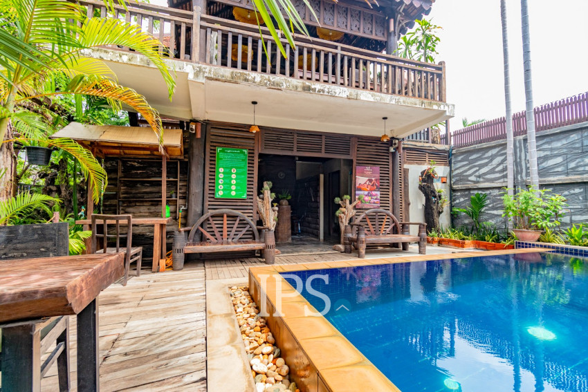 8 Bedroom Boutique For Rent - Svay Dangkum, Siem Reap