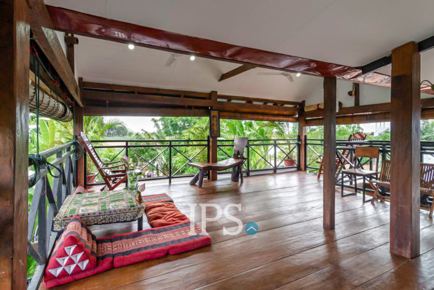 4 Bedroom Wooden House For Rent - Svay Dangkum, Siem Reap