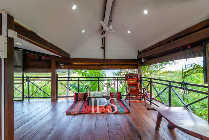 4 Bedroom Wooden House For Rent - Svay Dangkum, Siem Reap