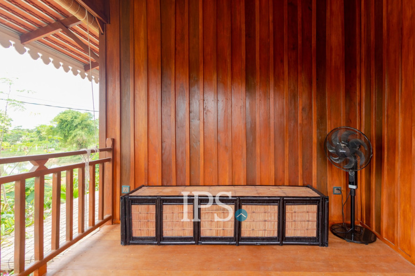 3 Bedroom Wooden House For Rent - Sangkat Siem Reap, Siem Reap