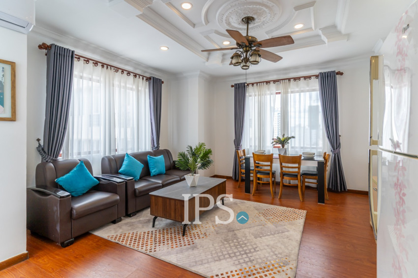 3 Bedroom Serviced Apartment For Rent - BKK1, Phnom Penh