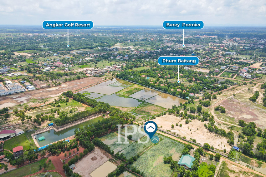 3,325 Sqm Land For Sale - Svay Dangkum, Siem Reap