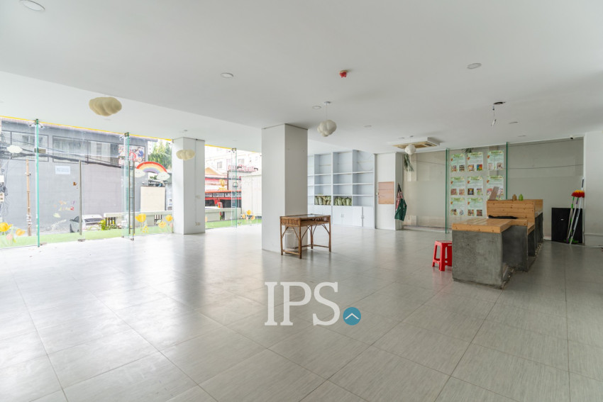 113.5 Sqm Retail Space For Rent - BKK1, Phnom Penh