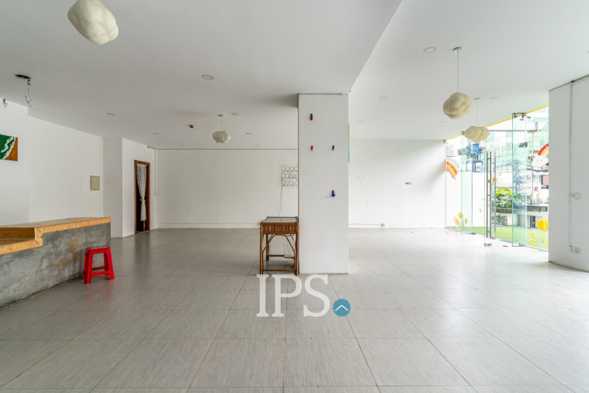 113.5 Sqm Retail Space For Rent - BKK1, Phnom Penh