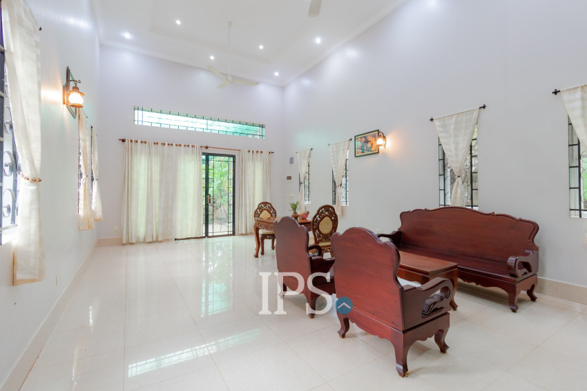 3 Bedroom House For Rent- Sala Kamreuk, Siem Reap