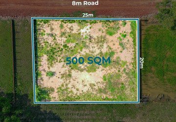 500 Sqm Residential Land For Sale - Sambour, Siem Reap thumbnail