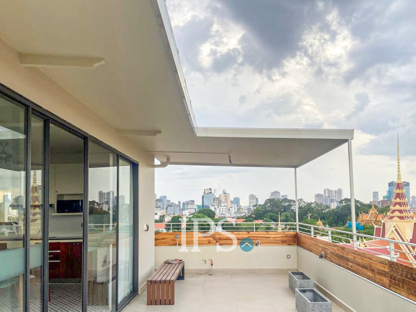 1 Bedroom Penthouse For Rent  - Chakto Mukh, Phnom Penh