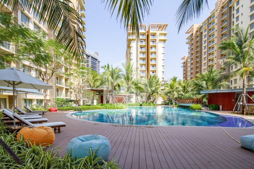 8th Floor 3 Bedroom Condo For Sale - One Park, Srah Chork, Phnom Penh