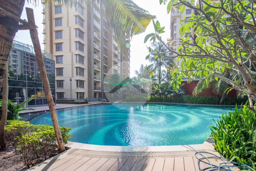 8th Floor 3 Bedroom Condo For Sale - One Park, Srah Chork, Phnom Penh