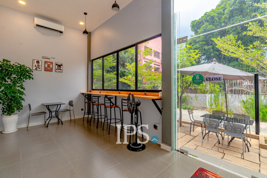 72 Sqm Coffee Shop For Rent - Sala Kamreuk, Siem Reap