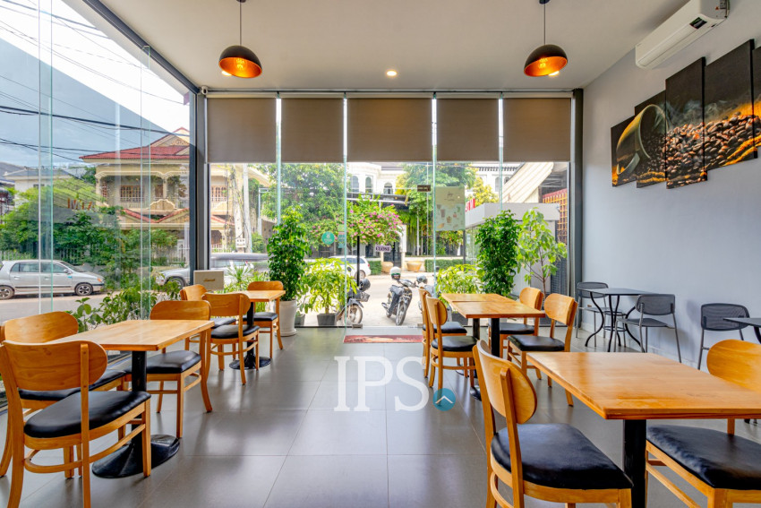 72 Sqm Coffee Shop For Rent - Sala Kamreuk, Siem Reap