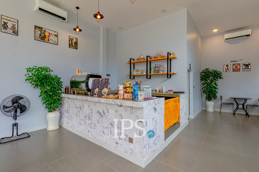 72 Sqm Coffee Shop For Rent - Sala Kamreuk, Siem Reap