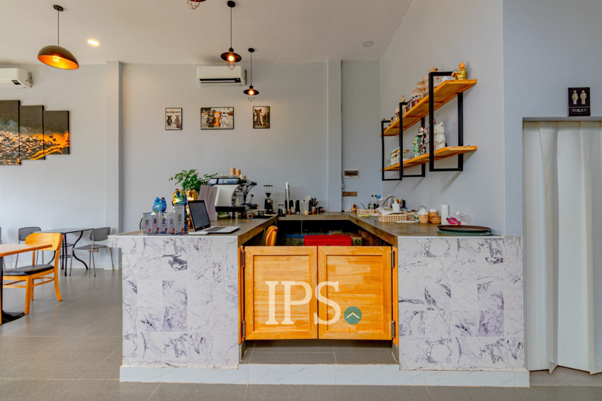 72 Sqm Coffee Shop For Rent - Sala Kamreuk, Siem Reap
