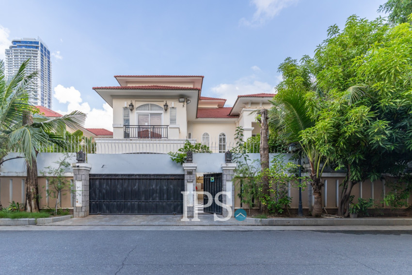 6 Bedroom Villa For Rent - Borey Grand Chroy Changvar, Chroy Changvar, Phnom Penh