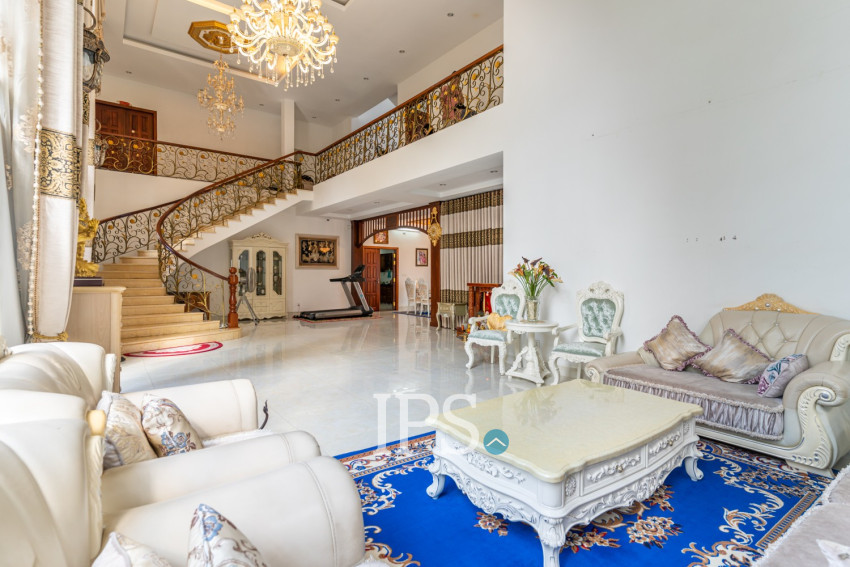 6 Bedroom Villa For Rent - Borey Grand Chroy Changvar, Chroy Changvar, Phnom Penh