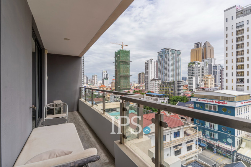 1 Bedroom Serviced Apartment For Rent - BKK1, Phnom Penh