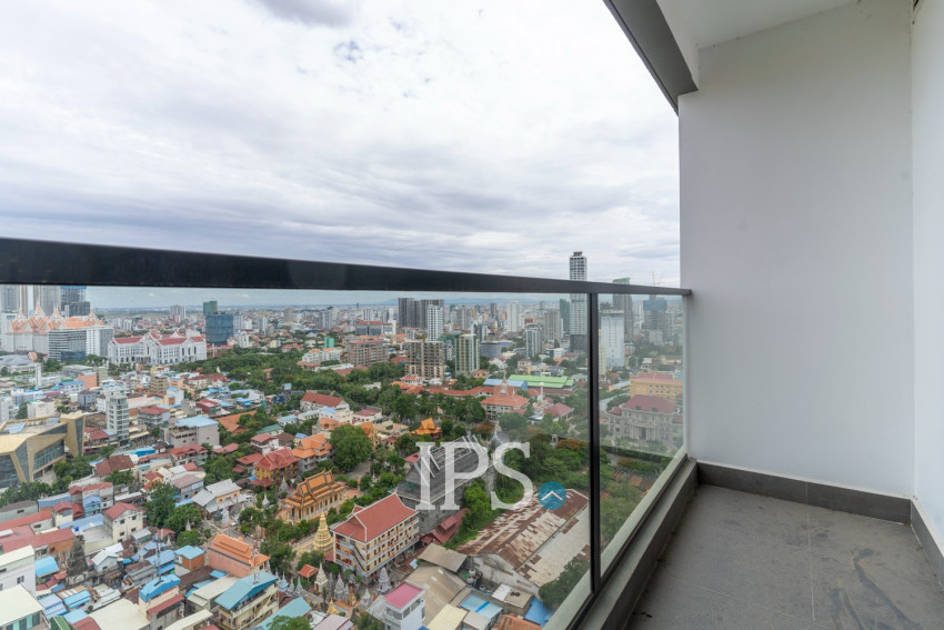 29th Floor 2 Bedroom Condo For Sale - The Penthouse Residences, Tonle Bassac, Phnom Penh