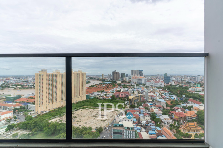 29th Floor 2 Bedroom Condo For Sale - The Penthouse Residences, Tonle Bassac, Phnom Penh