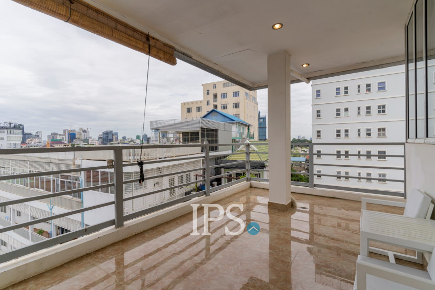 72 Sqm Studio Apartment For Rent - Tonle Bassac, Phnom Penh