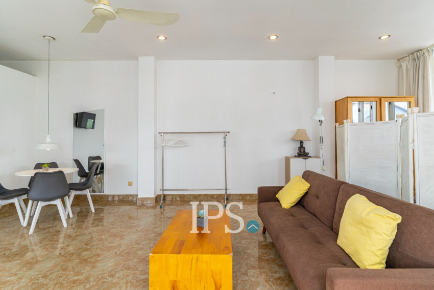 72 Sqm Studio Apartment For Rent - Tonle Bassac, Phnom Penh