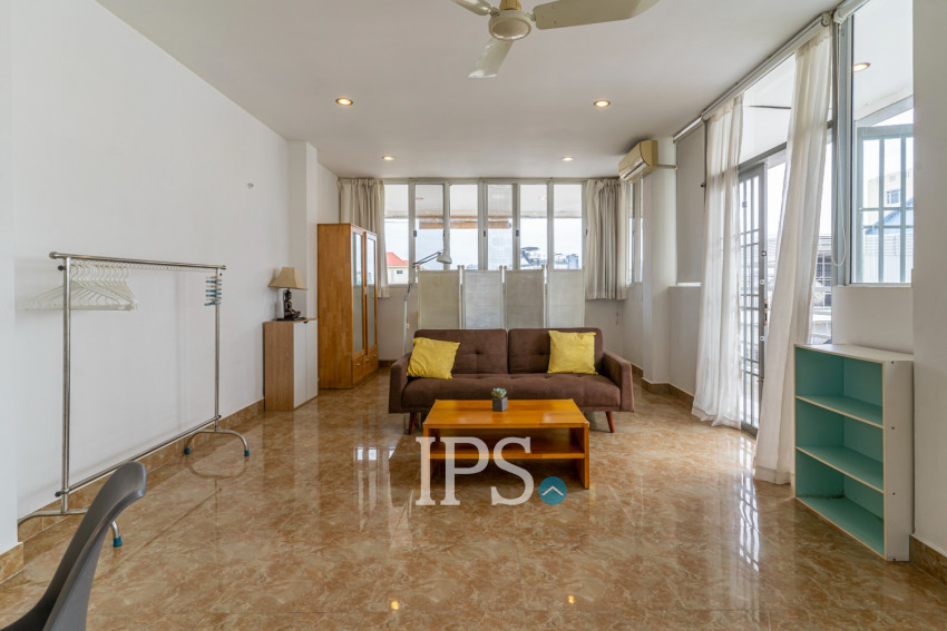 72 Sqm Studio Apartment For Rent - Tonle Bassac, Phnom Penh