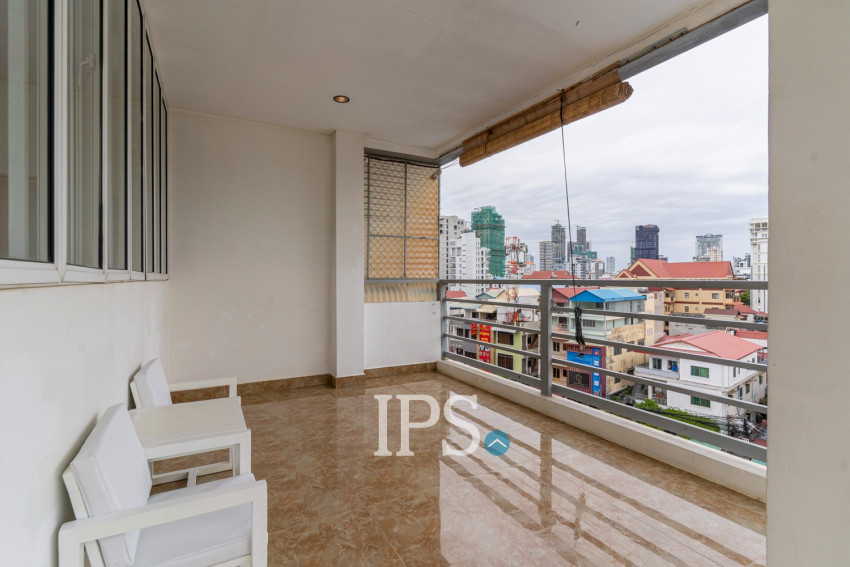 72 Sqm Studio Apartment For Rent - Tonle Bassac, Phnom Penh