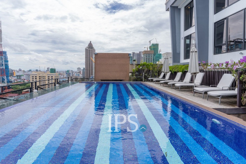 2 Bedroom Serviced Apartment For Rent - BKK1, Phnom Penh