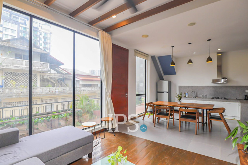 Renovated 2 bedroom Apartment For Rent - BKK1, Phnom Penh