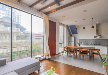 Renovated 2 bedroom Apartment For Rent - BKK1, Phnom Penh thumbnail