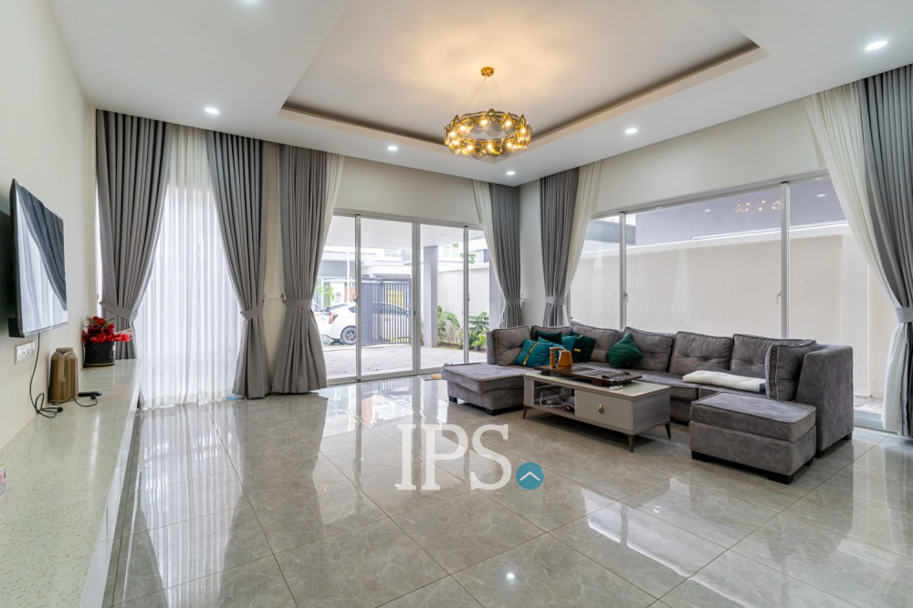4 Bedroom Twin Villa For Rent - Sen Sok, Phnom Penh - Image 4