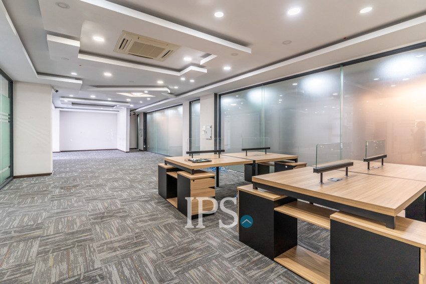 170.57 Sqm Office Space For Rent - Teuk La Ark 1, Phnom Penh