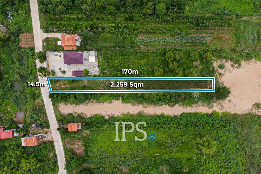 2,259 Sqm Residential Land For Sale - Mukh Kampul, Kandal Province