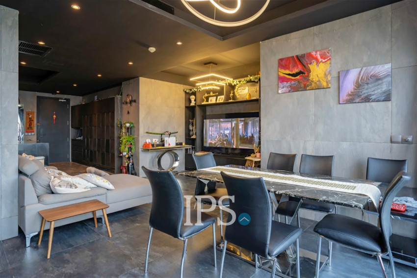 2 Bedroom Condo For Rent - The Penthouse , Tonle Bassac, Phnom Penh