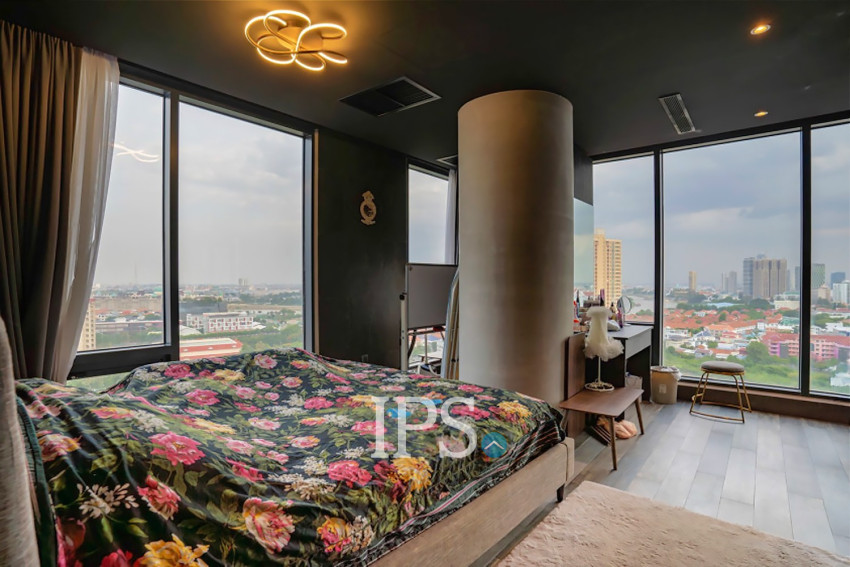2 Bedroom Condo For Rent - The Penthouse , Tonle Bassac, Phnom Penh