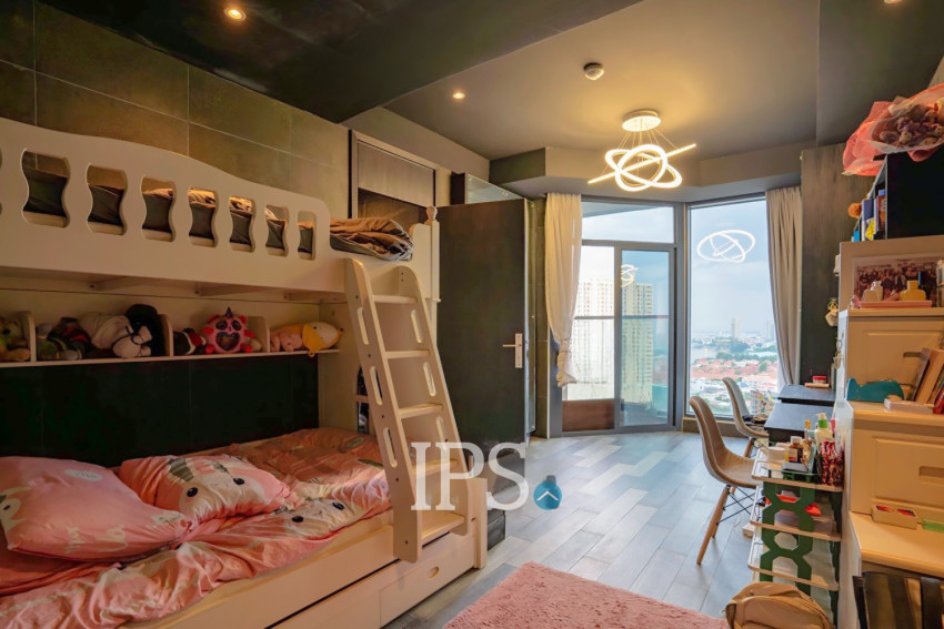 2 Bedroom Condo For Rent - The Penthouse , Tonle Bassac, Phnom Penh